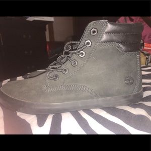 Timberland Sneaker Boots - Black Suede
